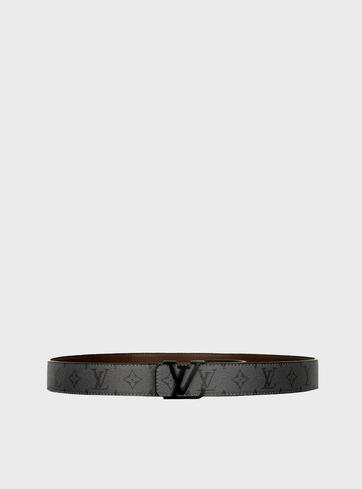 Riem initialen monogram zwarte gesp