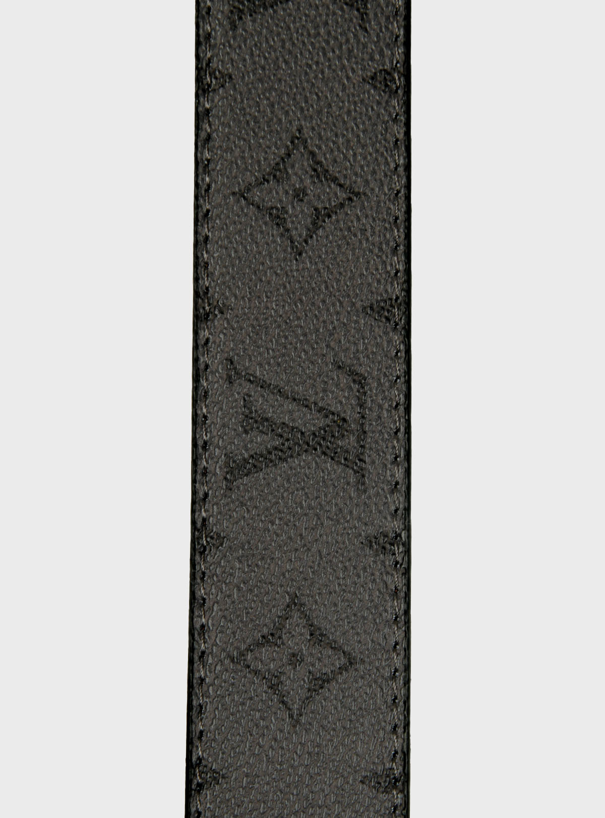 Riem initialen monogram zwarte gesp