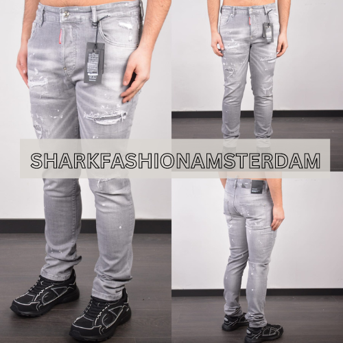 Dsquared2 SlimFit Jeans Lichtgrijs 002