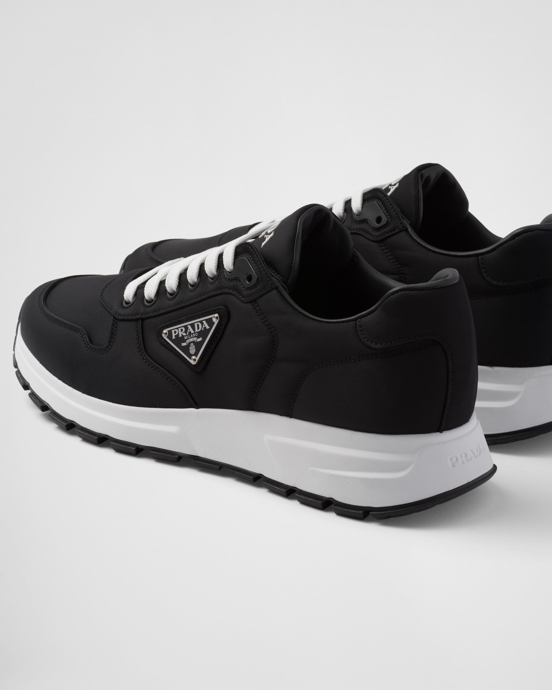 Prada 01 Re-Nylon Sneakers Black